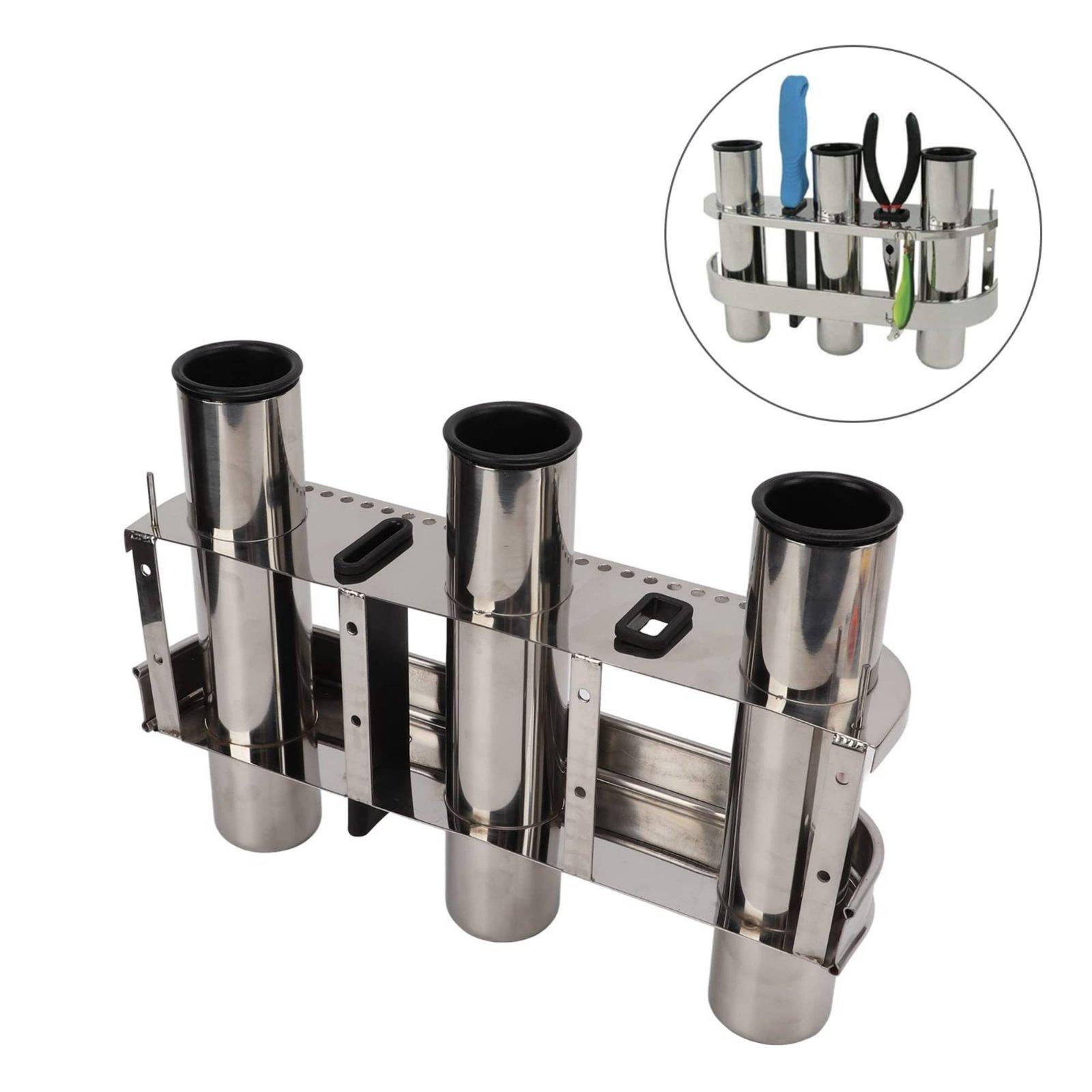 Fishing Kayak Rod Holder - Suporte Impermeável de Aço Inoxidável para